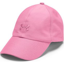 Under Armour Czapka z daszkiem Różowy. Różowe czapki damskie Under Armour, bez wzorów, z poliesteru. Za 119,95 zł.