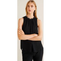 Mango - Top Bambu. Szare topy damskie Mango, s. Za 99,90 zł.