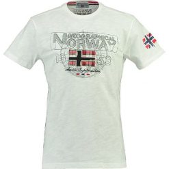 T-shirty męskie z nadrukiem: Koszulka „Jamelo” w kolorze białym