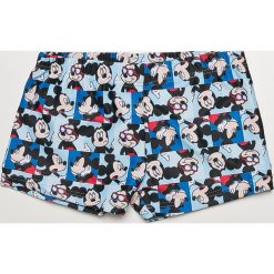 Blukids - Kąpielówki dziecięce Disney Mickey Mouse 86-98 cm. Szare kąpielówki chłopięce marki Blukids, z motywem z bajki, z dzianiny. Za 39,90 zł.