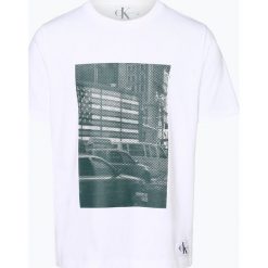 T-shirty męskie z nadrukiem: Calvin Klein Jeans - T-shirt męski, czarny