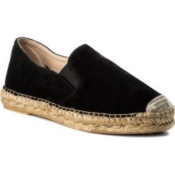 Espadryle EVA MINGE - Cordoba 3A 18MC1372331ES 801. Czarne espadryle damskie marki Eva Minge, z materiału, na płaskiej podeszwie. W wyprzedaży za 199,00 zł.