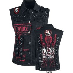 Kamizelki damskie: Rock Rebel by EMP Along For The Ride Kamizelka damska czarny