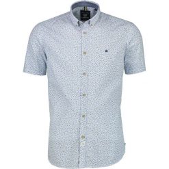 Lerros Koszula męska XL biała. Białe koszule męskie Lerros, xl, bez wzorów, eleganckie, bez kołnierzyka, z krótkim rękawem. Za 189,00 zł.