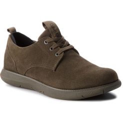 Półbuty CALVIN KLEIN JEANS - Toby S0476 Cargo/Black. Zielone półbuty męskie Calvin Klein Jeans, na co dzień, bez wzorów, z jeansu, eleganckie, bez zapięcia. W wyprzedaży za 299,00 zł.