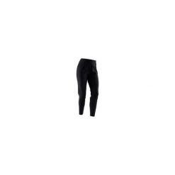 Spodnie dresowe Gym & Pilates 100 damskie. Czarne spodnie damskie NYAMBA, xl, z elastanu. Za 39,99 zł.