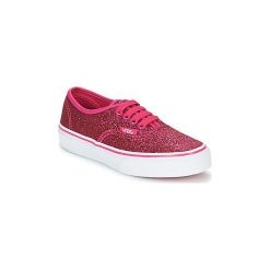 Buty Dziecko Vans AUTHENTIC. Różowe trampki dziewczęce marki Vans, bez wzorów, bez zapięcia. Za 175,20 zł.