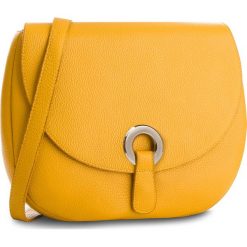 Torebka CREOLE - K10546 Żółty. Żółte listonoszki damskie marki Creole, ze skóry. W wyprzedaży za 189,00 zł.