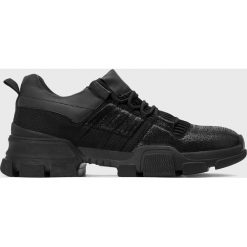 Kazar Studio - Buty. Czarne buty sportowe damskie Kazar Studio, bez wzorów, ze skóry, sportowe. Za 259,90 zł.