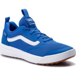 Sneakersy VANS - Ultrarange Rapidw VN0A3WMLVJI1 Lapis Blue/True White. Niebieskie trampki chłopięce Vans, bez wzorów, z tworzywa sztucznego, na sznurówki. W wyprzedaży za 179,00 zł.