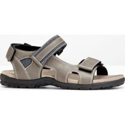 Sandały trekkingowe bonprix brunatny. Pomarańczowe buty trekkingowe męskie bonprix, w paski. Za 89,99 zł.