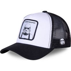 Capslab - Czapka. Czarne czapki damskie CapsLab, z nadrukiem, z bawełny. Za 129,90 zł.