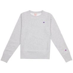 CHAMPION Bluza damska Champion Crewneck Sweatshirt szara r. XS. Szare bluzy sportowe damskie marki Champion, xs. Za 325,14 zł.