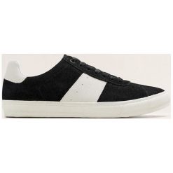 Mango Man - Buty Franja. Czarne buty sportowe męskie marki Mango Man, z gumy, na sznurówki. Za 199,90 zł.