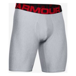 Under Armour Tech™ 9" Bokserki 2 pac Szary. Szare bokserki męskie Under Armour, bez wzorów, z elastanu. Za 171,95 zł.