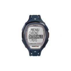 Pulsometr zegarek sportowy Timex Ironman® 150 Lap. Szare zegarki męskie marki Timex, szklane. Za 299,99 zł.