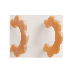 Mango - Kolczyki Dixie. Pomarańczowe kolczyki damskie Mango, ze stali. Za 59,90 zł.