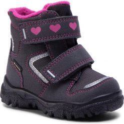 Śniegowce SUPERFIT - GORE-TEX 1-000045-2000 M Grau/Rosa. Szare śniegowce dziewczęce Superfit, bez zapięcia. Za 269,00 zł.