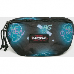 Eastpak - Nerka. Szare walizki Eastpak, w paski, z materiału, małe. W wyprzedaży za 69,90 zł.