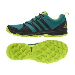 Buty trekkingowe męskie: Adidas Buty męskie Trail Rocker zielone r. 41 1/3 (AQ4885)