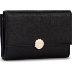 Duży Portfel Damski COCCINELLE - EX0 Olivia E2 EX0 11 66 01 Noir 001. Czarne portfele damskie Coccinelle, bez wzorów, ze skóry. Za 599,00 zł.