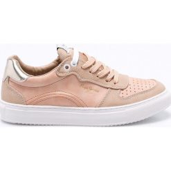 Pepe Jeans - Buty Adams Lana. Szare buty sportowe damskie Pepe Jeans, z jeansu. W wyprzedaży za 199,90 zł.