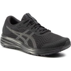 Buty ASICS - Patriot 12 1011A823 Black/Black 003. Czarne buty sportowe męskie Asics, z tworzywa sztucznego, bez zapięcia, do biegania. Za 229,00 zł.