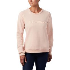 Bluza Columbia™ Logo Crew 1895741870. Różowe bluzy damskie Columbia, m, bez wzorów, bez rękawów, bez kaptura. Za 195,99 zł.