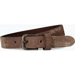 Legend - Pasek damski ze skóry, różowy. Różowe paski damskie marki Legend, w paski, ze skóry. Za 79,95 zł.