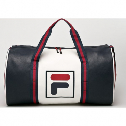 Fila - Torba. Szare torebki klasyczne damskie marki Fila, w paski, z materiału. Za 279,90 zł.