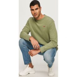 Levi's - Bluza. Zielone bluzy męskie Levi's®, s, bez wzorów, z bawełny, z okrągłym kołnierzem, bez rękawów, bez kaptura. Za 279,90 zł.
