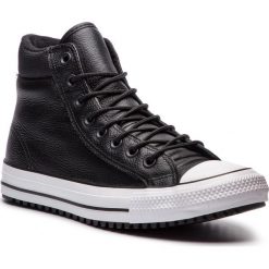 Trampki CONVERSE - Ctas Pc Boot Hi 162415C Black/Black/White. Czarne trampki męskie Converse, bez wzorów, ze skóry, klasyczne, bez zapięcia. W wyprzedaży za 309,00 zł.