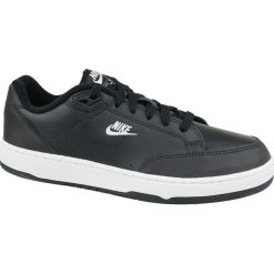 Nike Grandstand II AA2190-001 38 Czarne. Czarne buty sportowe męskie Nike, ze skóry, bez zapięcia. W wyprzedaży za 299,99 zł.