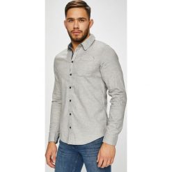 Blend - Koszula. Szare koszule męskie na spinki Blend, l, z bawełny, z klasycznym kołnierzykiem, z długim rękawem. Za 169,90 zł.