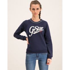 Bluza G-Star Raw Graphic 21 Xzula D14700-B349-6067. Niebieskie bluzy damskie G-Star RAW, s, bez wzorów, z bawełny, bez rękawów, bez kaptura. W wyprzedaży za 209,00 zł.