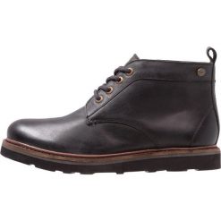 Superdry STIRLING CHUKKA BOOT Botki sznurowane black. Czarne botki męskie Superdry, z materiału, na sznurówki. Za 469,00 zł.