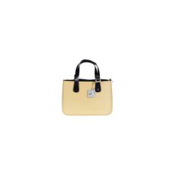 TORBA MEDIUM PRIMA BEIGE. Brązowe torebki klasyczne damskie Doubleu bag, bez wzorów. Za 215,20 zł.