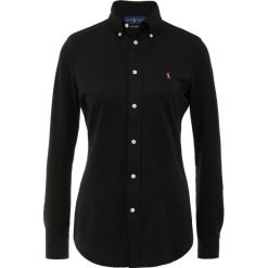 Polo Ralph Lauren HEIDI Koszula black. Czarne tuniki damskie Polo Ralph Lauren, xs, bez wzorów, z bawełny, polo, bez rękawów. Za 509,00 zł.