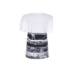 T-shirt City Walls. Białe t-shirty damskie Who cares, bez wzorów, bez kołnierzyka. Za 89,99 zł.