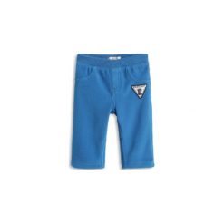 ESPRIT Fleece Spodnie Pants blue. Niebieskie spodnie niemowlęce marki Esprit, z bawełny. Za 45,00 zł.