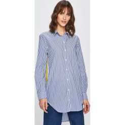 Only - Koszula. Niebieskie bluzki damskie marki ONLY, na co dzień, s, w paski, z bawełny, casualowe, bez kołnierzyka, z długim rękawem. Za 149,90 zł.