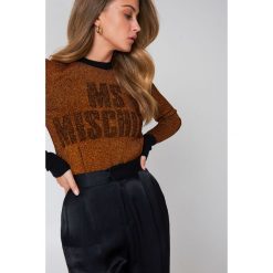 Swetry klasyczne damskie: By Malene Birger Sweter Leggasi – Orange