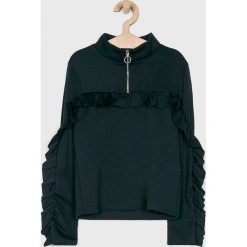 Lmtd - Bluzka 134-176 cm. Niebieskie bluzki dziewczęce LMTD, bez wzorów, z elastanu, z golfem, bez rękawów, bez kaptura. W wyprzedaży za 99,90 zł.