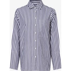 Essentiel Antwerp - Bluzka damska – Vibing, niebieski. Niebieskie bluzki damskie Essentiel Antwerp, w paski, bez kołnierzyka, bez rękawów. Za 699,95 zł.