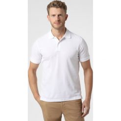 Nils Sundström - Męska koszulka polo, biały. Białe koszulki męskie Nils Sundström, m, bez wzorów, sportowe, polo, bez rękawów. Za 159,95 zł.