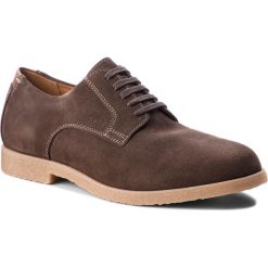 Półbuty GEOX - U Dwain B U824MB 00022 C6005 Chocolate. Niebieskie półbuty skórzane męskie marki Kazar, na sznurówki. W wyprzedaży za 239,00 zł.