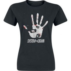 System Of A Down Hand Eye Koszulka damska czarny. Czarne bluzki damskie marki System Of A Down, l. Za 74,90 zł.