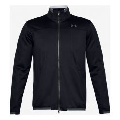 Under Armour RECOVER™ Knit Track Kurtka Czarny. Czarne płaszcze męskie Under Armour, na wiosnę, l, bez wzorów, z poliesteru. Za 498,95 zł.