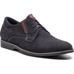 Półbuty SERGIO BARDI - Baldissero FW127365918IG 407. Niebieskie półbuty męskie Sergio Bardi, na co dzień, bez wzorów, ze skóry, eleganckie, bez zapięcia. Za 229,00 zł.