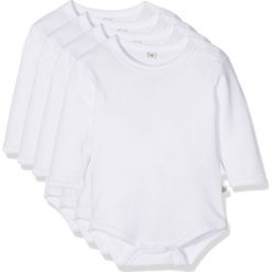Pippi - L.S Body 4-Pack - White 100 /Clothing /80/White. Białe body niemowlęce Pippi, bez wzorów, bez rękawów. Za 75,65 zł.